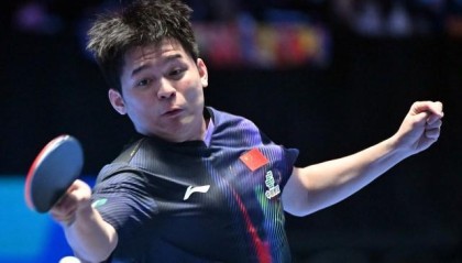 九游体育官方-林诗栋晋级亚洲杯男单16强